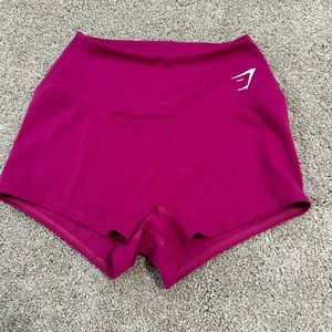 pink gym shark shorts!